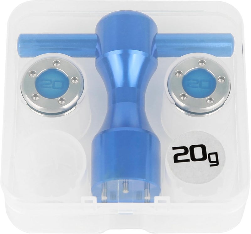 FoFoFo Golf Putter Weights Compatible with Scotty Cameron 2pcs Blue 5g/10g/15g/20g/25g/30g/35g/40g/45g with Wrench Kit Set Compatible with Titleist Scotty Cameron Putter Newport - Image 3